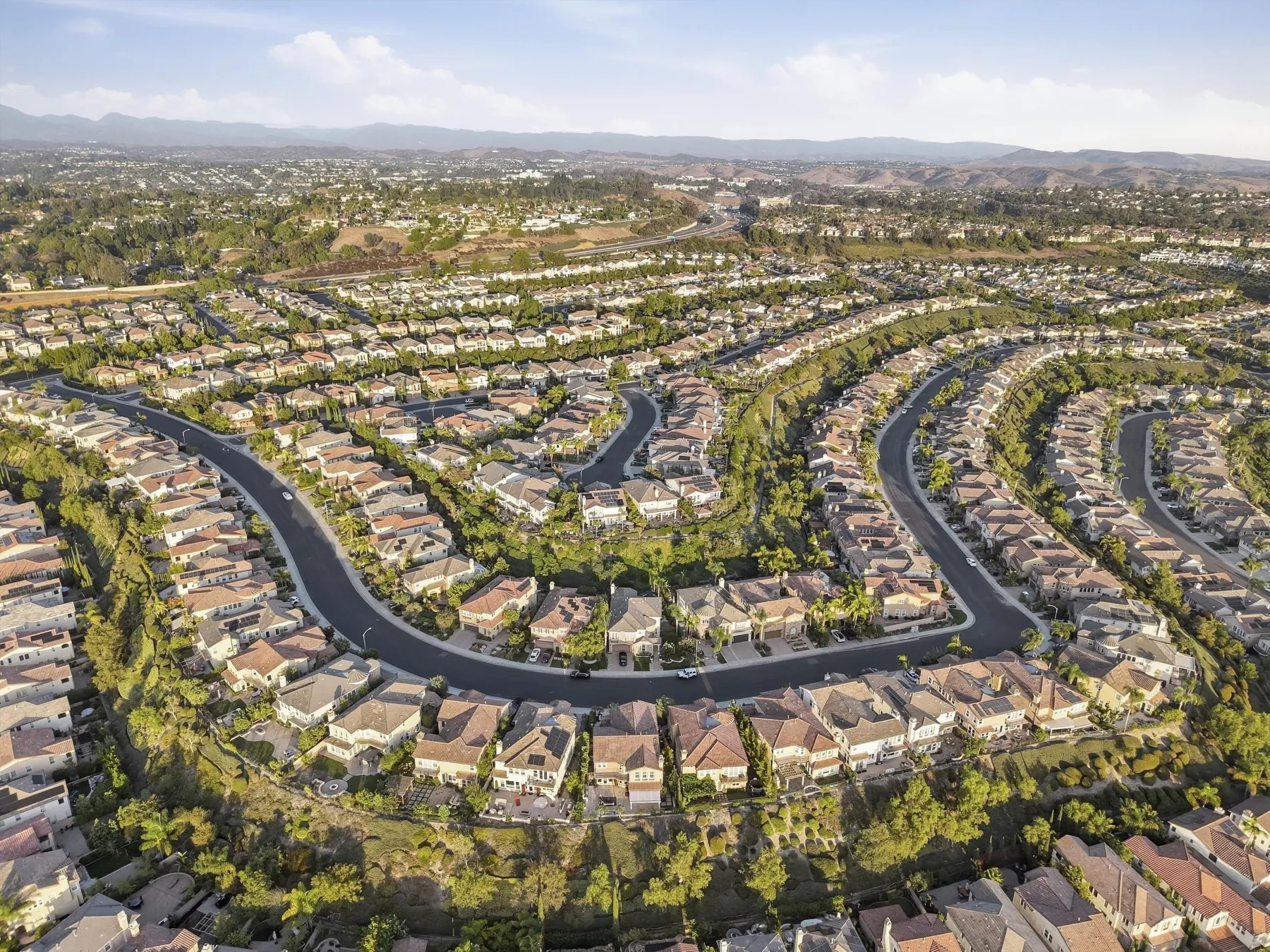 Aerial view of Laguna Niguel